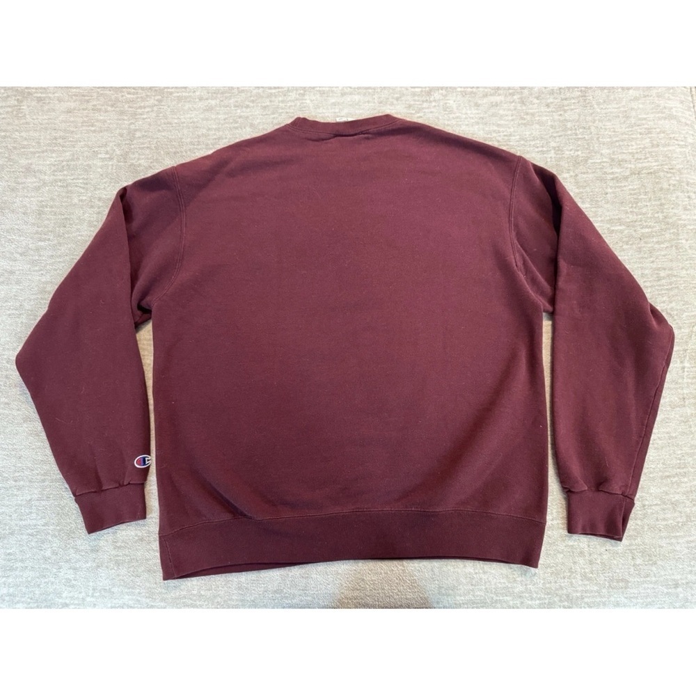 Vintage 90’s Harvard University Champion Sweatshirt Embroidered Felt Spell Out - Picture 3 of 9